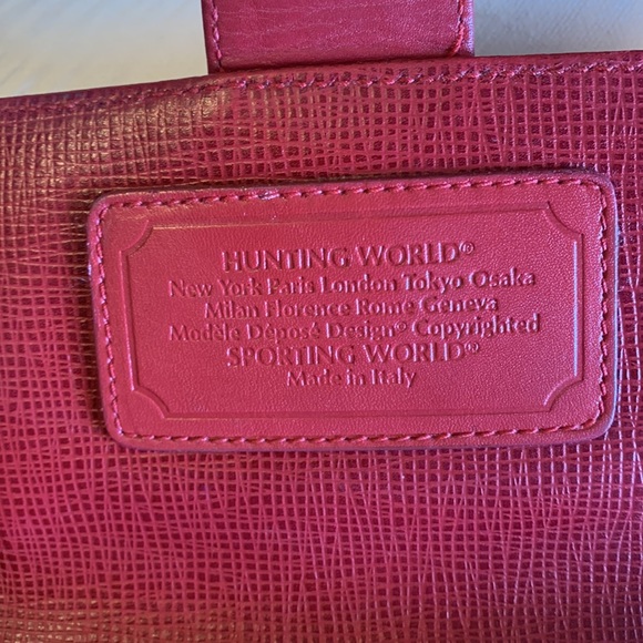 Hunting world clutch bag full leather - Picture 6 of 9